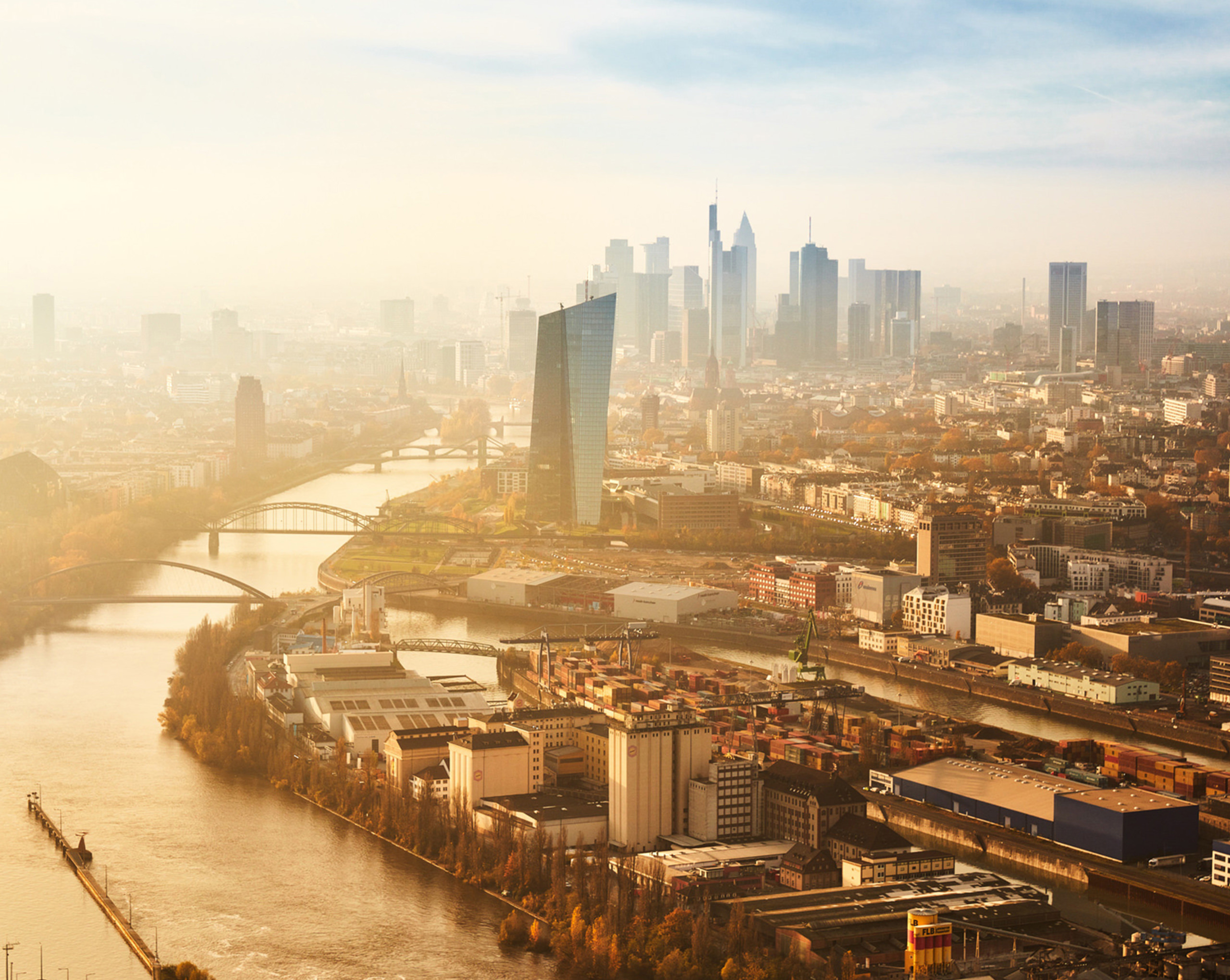 Flug Frankfurter Skyline Flug Frankfurter Skyline