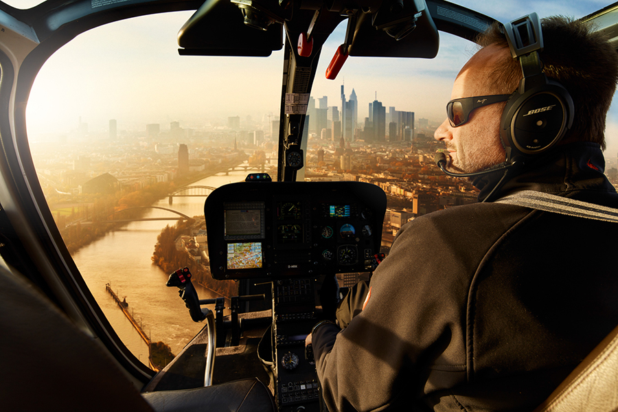Helikopter Flugschule