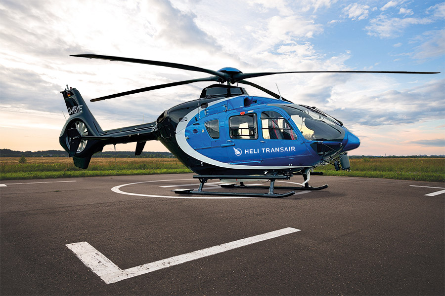 Helikopter Flugschule