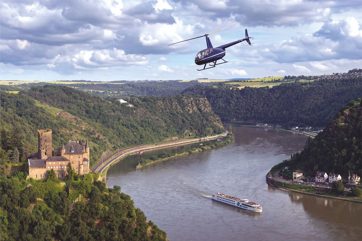 Schönster Rundflug Rhein
